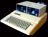 Apple IIe with dual floppy drives